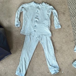 Muji Blue and White striped pajama set